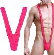 1 Borat Mankini, Magenta, One Size, Joke Items, Fun Accessory, Stag Party, Pool Party Swimwear, Come