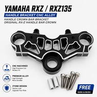 RXZ Alloy CNC Crown Billet RXZ CNC Handle Billet CNC SLIVER & BLACK READY STOCK