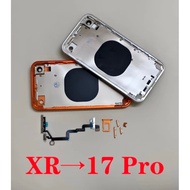 DIY Back XR Retrofit 17 Pro Housing For XR To 17 Pro Back Housing XR Up To 17 Pro XR Convert to 17 P