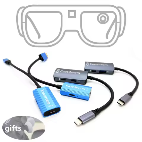 AR Glasses Hub Seamless Multi-Device Type-C HDMI-compatible Charging Adapter for Xreal Beam Viture R