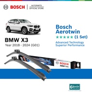 Bosch Aerotwin Plus Wiper Set for BMW X3 G01 year 2018 - present