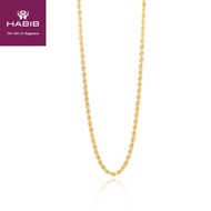 HABIB 916/22K Yellow Gold Necklace GC004