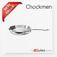 Thick Stainless Steel CHOCKMEN Pan Size14-16Cm Frying Pan Stir-Fry Pan for Kitchen Use with Inductio