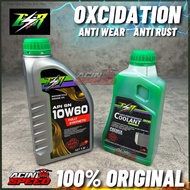 ORIGINAL ESR MOTOR OIL ENGINE OIL 1L / 1.2L SEMI FULLY SYNTHETIC MINYAK 2T COOLANT ESR 10W40 15W50 1