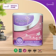 Caremate VP Kitchen Towel 60's x 2 Rolls | (MAX ABSORB) Tisu Dapur Menyerap Maksima Daily Use