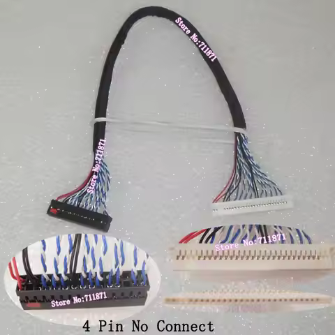 2ch 8bit 51146 30Pin LDVS LCD Screen Cable S8 30Pin to 30P LCD Screen Line 30P 26P to 26Pin LCD pane