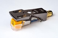 Titanium plated Headshell, mount, cartridge and stylus, needle for Pioneer PL-A450, PL-15D, PL-510A,