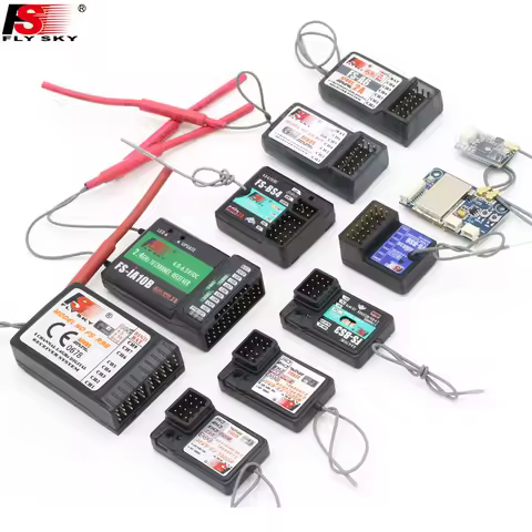 FLYSKY SKYRC 2.4G A6 IA6 IA6B R6B GR3E iA10B BS6 A3 BS3 BS4 X6B RC Receiver for I6X I6S RC Transmitt