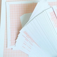 HCKT [THANH LONG] - Technical Drawing Red O Ly Paper, A4 Size Red O Ly Paper / A3 Loose / A1 Loose