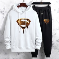 L423+CKH423B Long-Sleeved Hoodie Set + Long Pants Soft And Comfortable Fabric There Are 7 Colors Man
