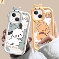CC11 CC12 SOFTCASE CUTE WINNI3 POOH MOTIF FOR REDMI 9T 10 10C NOTE 9 PRO NOTE 10 NOTE 10 PRO NOTE 11