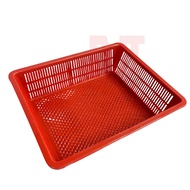 Multipurpose Tray / Storage Colander Basket / Hamper Basket / Bakul Hamper / Rectangle Plastic Tray