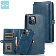 Ốp Da PU Có Thể Tách Rời Dành Cho iPhone 12/I12 Mini/I12 Pro/I12 Pro Max/ iPhone 13/ 13 Pro / 13 Pro