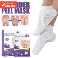 a slice lavender foot mask, moisturizing, exfoliating foot patch, anti-drying foot mask, deep cleans