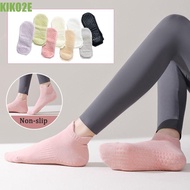 KIKO2E Yoga Socks - 5 Pairs Breathable & Sweat-Absorbent Anti-Slip for Fitness & Dance