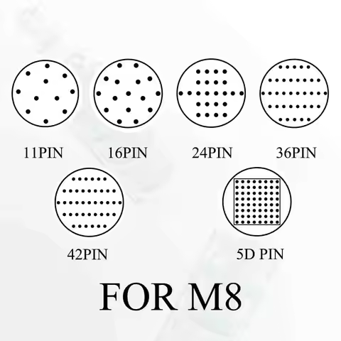 Quick Delivery Dr Pen M8 10/20/50Pcs Bayonet Needle Disposable Needles Cartridge Painless Small Tatt