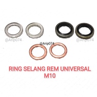 RING SELANG REM O RING BAUT BANJO SELANG REM RING BAUT KALIPER MASTER REM MOTOR O RING BANJO REM