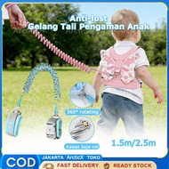 2 In 1 Children's Safety Rope Baby Anti-Lost Anti-Lost Children's Hand Safety Rope 1.5-2.5 Meters Ch