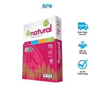 IK NATURAL A4 printing paper 70 gsm A4 paper 70gsm A4 paper 70gsm 1 box A4 paper 70gsm murah Kertas 