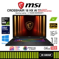 MSI Crosshair 18 HX AI A2XWFKG-037SG - Intel Core Ultra 9-275HX -GeForce RTX 5060 - 32GB RAM -1TB SS