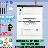 FOR SM TAB 3 LITE 7.0 T111 T110 T116 TAB3 V EB-BT111ABE T116NU BT116ABE 3600mAh Battery Galaxy BT111
