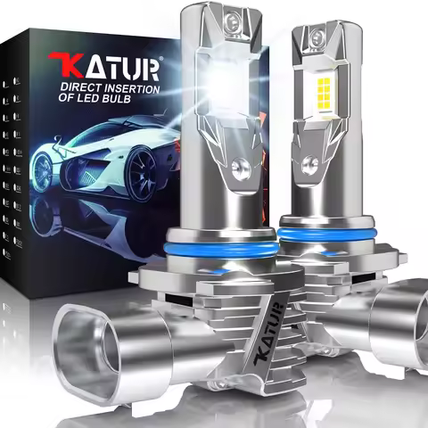 2x 9012 HIR2 Led Car Fog Light Bulb Wireless Fanless 6000K White Auto Diode LED Headlights For Toyot