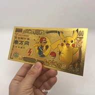 2023Children's Toy Paper Currency Collection Card Commemorative Coin Anime Game Character Card Coin Children's Birthday Christmas Toy Gift