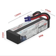 Fi52130-3S1PXT60 // Fido RC Sport Lipo Battery 5200mAh 11.1V RTR Stick Pack Sport XT60