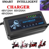 Smart Intelligent Ebike Charger 48V12AH 48V20AH 60V20AH For Battery Lead Acid Battery Charger Universal Battery Charger