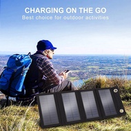 4 Panel Portable Solar  Portable Solar Panel Charger Outdoor Battery Charger mini pocket size power
