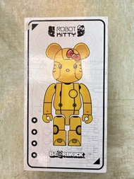 Bearbrick Robot Hello Kitty Gold Action City 400%