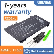 🔥 SUOZHAN RE03XL Baery For HP ProBook 445R 440 455R 450 G6,Zhan 66 Pro 14 15 G2 G3,HSTNN-DB9A OB1C L
