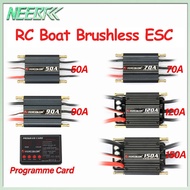 Flycolor FlyMonster RC Boat Waterproof Brushless ESC 50A 70A 90A 120A 150A ESC 2-6S Lipo With BEC Sp