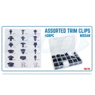 ASSORTED TRIM CLIPS NISSAN (408 PCS)