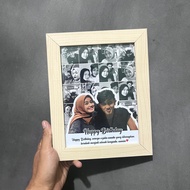 Kado Bingkai Foto Aesthetic Ulang Tahun Cowok Cewek Gift Ultah Graduation Aniversary Wedding Per