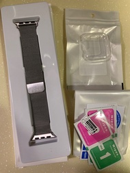 Apple Watch 金屬 錶帶 銀色 metal strap 38/40/41mm 非原廠