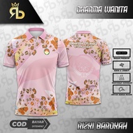 DRYFIT DHARMA JERSEY /Wanita DHARMA T-SHIRT /Wanita DHARMA CLOTHES DHARMA SHORT T-SHIRT DHARMA COLLA
