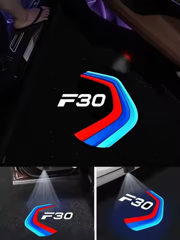 2PCS for 3 Series F30 Logo 2012-2019 2013 LED Car Door Welcome Courtesy Lights Ghost Projector Shado