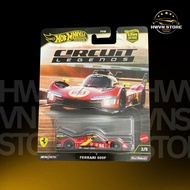 Hotwheels Premium Ferrari 499P red model car