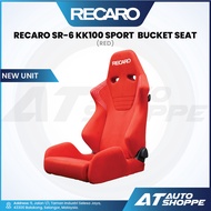 RECARO SR-6 KK100 - RED/BLACK BUCKET SEAT