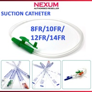 Infant Feeding Tube/Ryles Tube 6/8/10FG / Suction Catheter Finger Tip Control with Closure Cap 8/10/