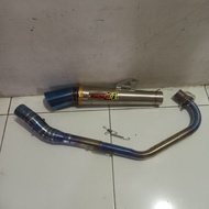 Daeng Sai4 Open Specs Exhaust Pipe For Tmx 125 150 155 Rusi Tc 125 150 Skygo 125 150 Pinoy 125 155 Rusi Tc 175 Skyho 175 Motoposh 125 150 Euro 150 Viperman Raider 150 Carb Raider 150 fi Rs150