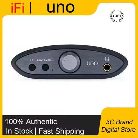 IFi uno DAC Portable Balanced HiFi Digital Analogue Converter Headphone Amplifier New Sonic Booster 