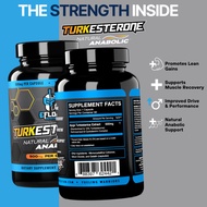 Eflow Nutrition Turkesterone 60 Servings , muscle recovery , anabolic support , lean muscle gains