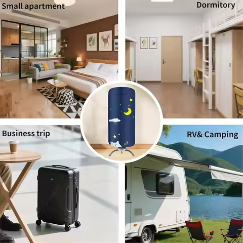Capable- Portable Clothes Dryer for Apartment, RV and Travel, Portable Clothes Dryer, Mini Dryer Qui