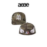 T Tick.t Genuine Korean Korea Daigou aeae Angel Wings Fully Sealed Camouflage Hat Cap Baseball