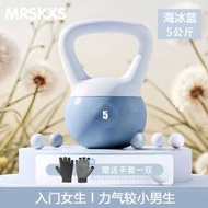 專業健身軟壺鈴家用男女運動練翹臀啞鈴8公斤核心訓練深蹲提壺鈴