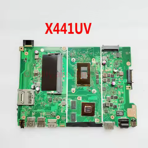 X441UV Mainboard For Asus X441U X441UB X441UV Laptop Motherboard REV 2.1 I3-7100U CPU 4GB RAM 920MX