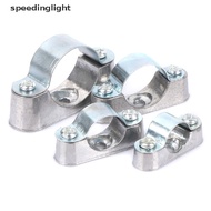 speedinglight 5Pcs Pipe Clamp With Screw From The Wall Yards Away From The Wall Of The Card Saddle Card Line Pipe Clip 16mm 20mm 25mm 32mm SDT