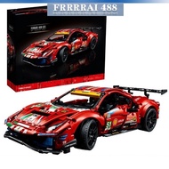 FERRARI 488 GTE 'AF CORSE 51' BRICKS COMPATIBLE 42125 READYY